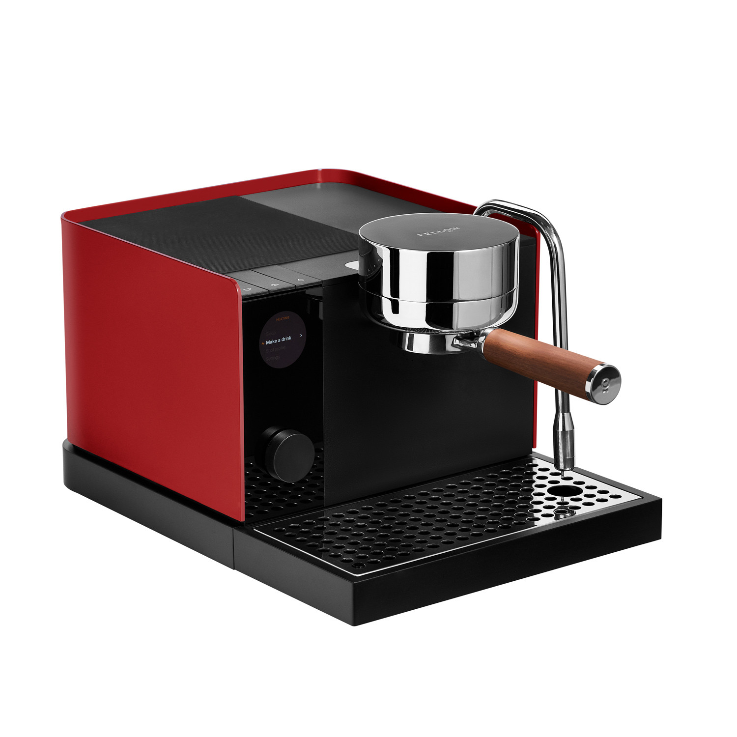 .Fellow - Espresso Series 1 - Piros - Cherry Red with Walnut