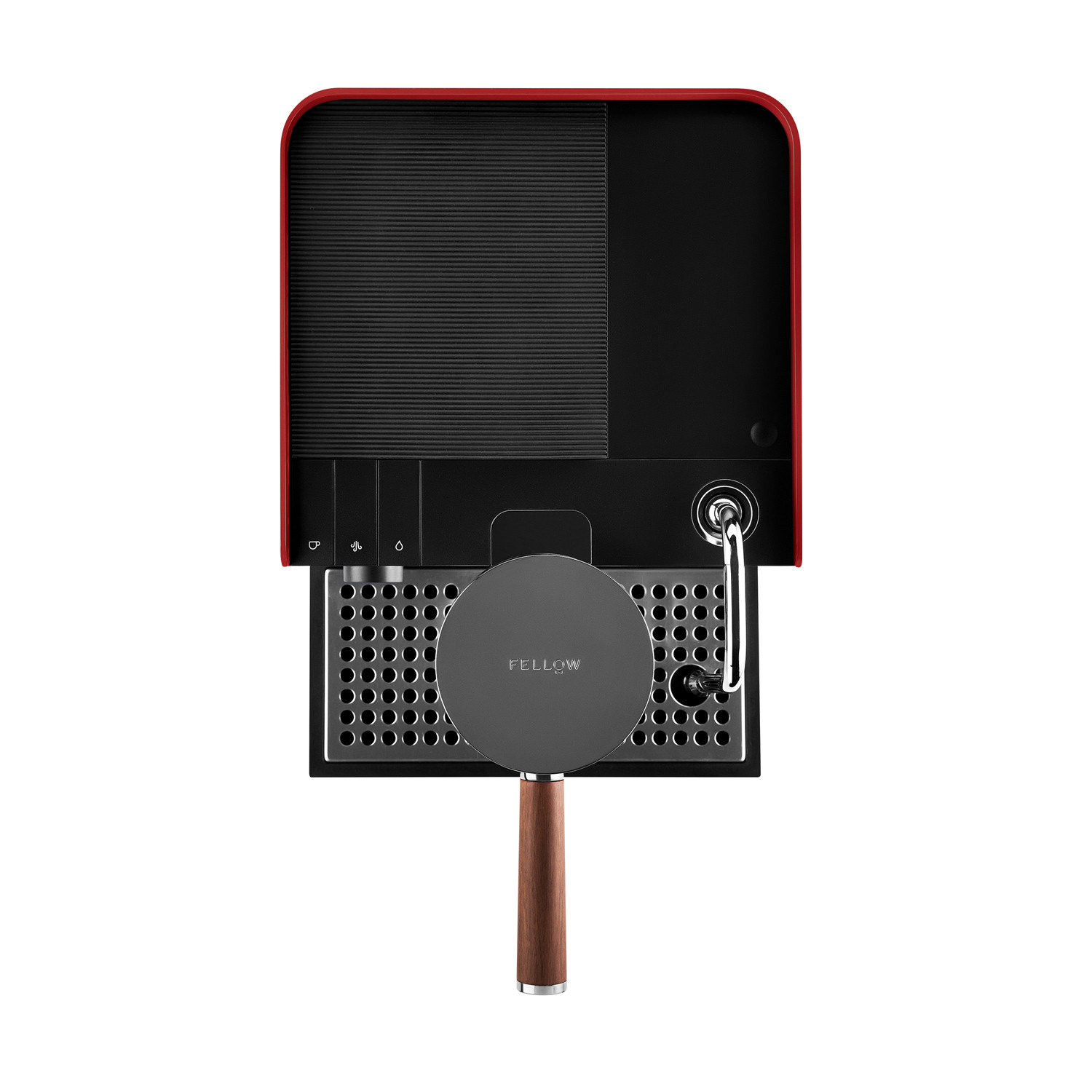 .Fellow - Espresso Series 1 - Piros - Cherry Red with Walnut