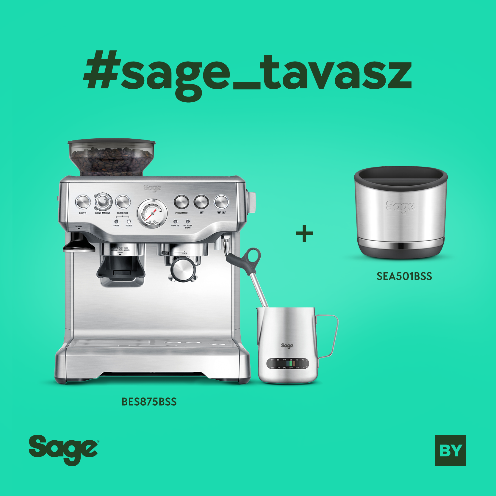 Sage BES875BSS - The Barista Express™