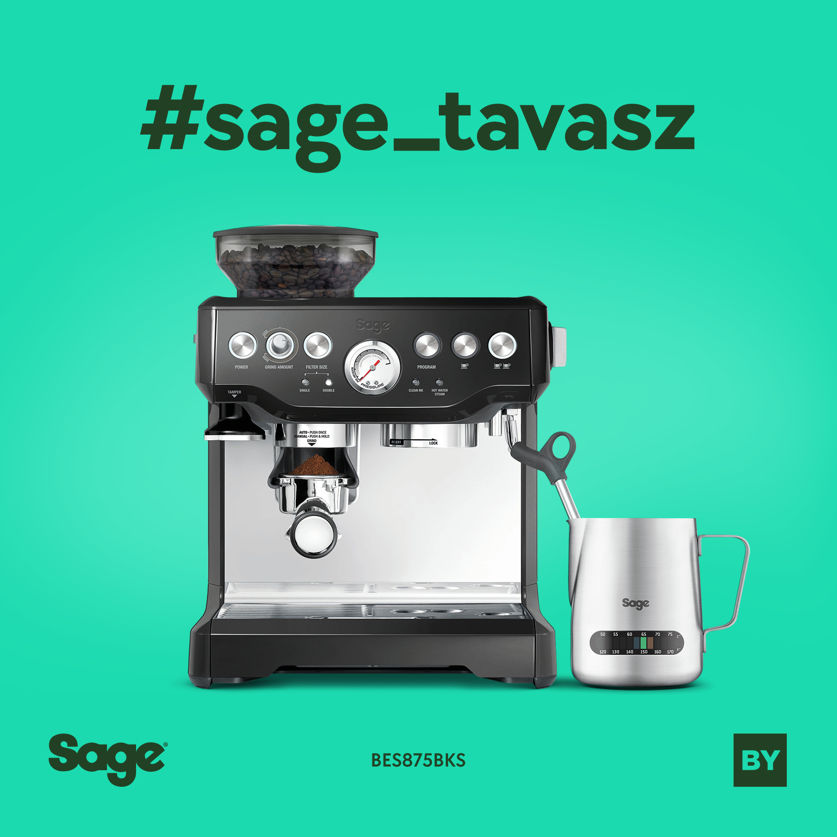 Sage BES875BKS - THE BARISTA EXPRESS™